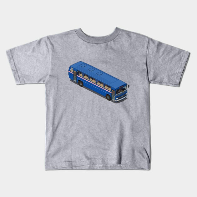 metu ring shuttle Kids T-Shirt by anilyanik